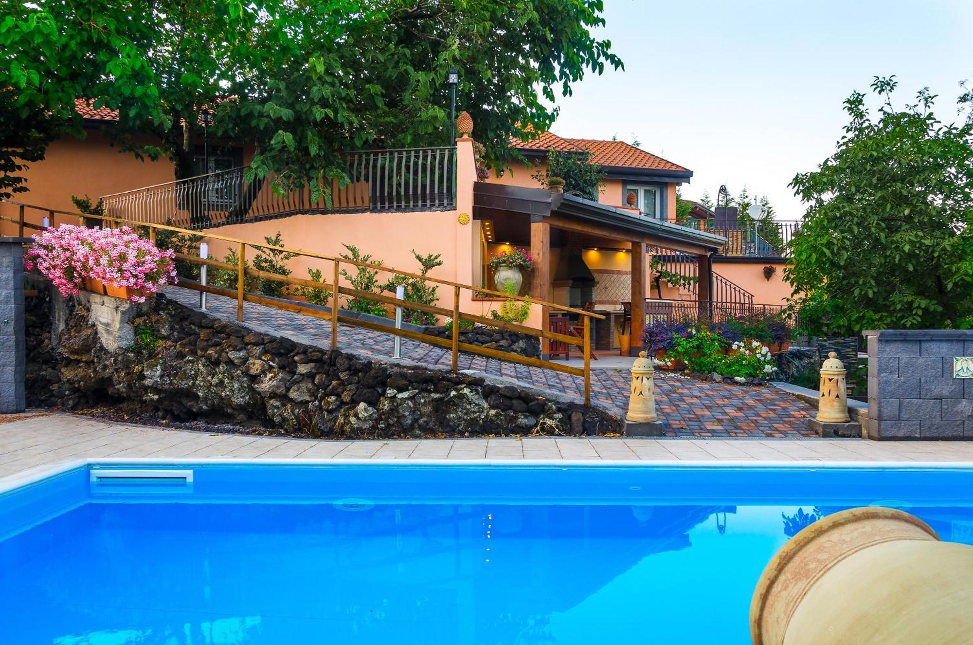 Villa Del Gelso Chalet Nel Parco Delletna Mascali Kültér fotó