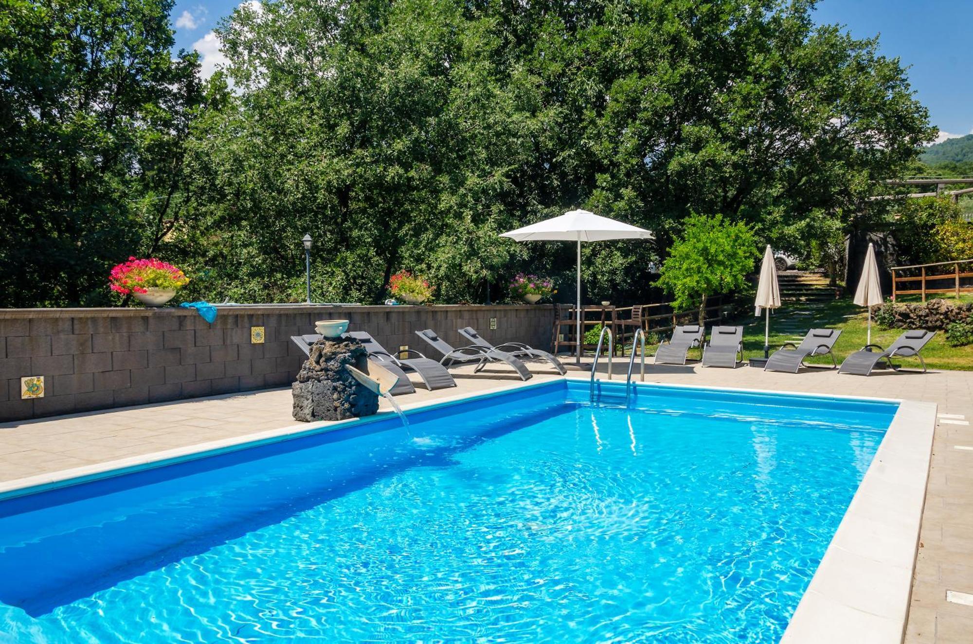 Villa Del Gelso Chalet Nel Parco Delletna Mascali Kültér fotó