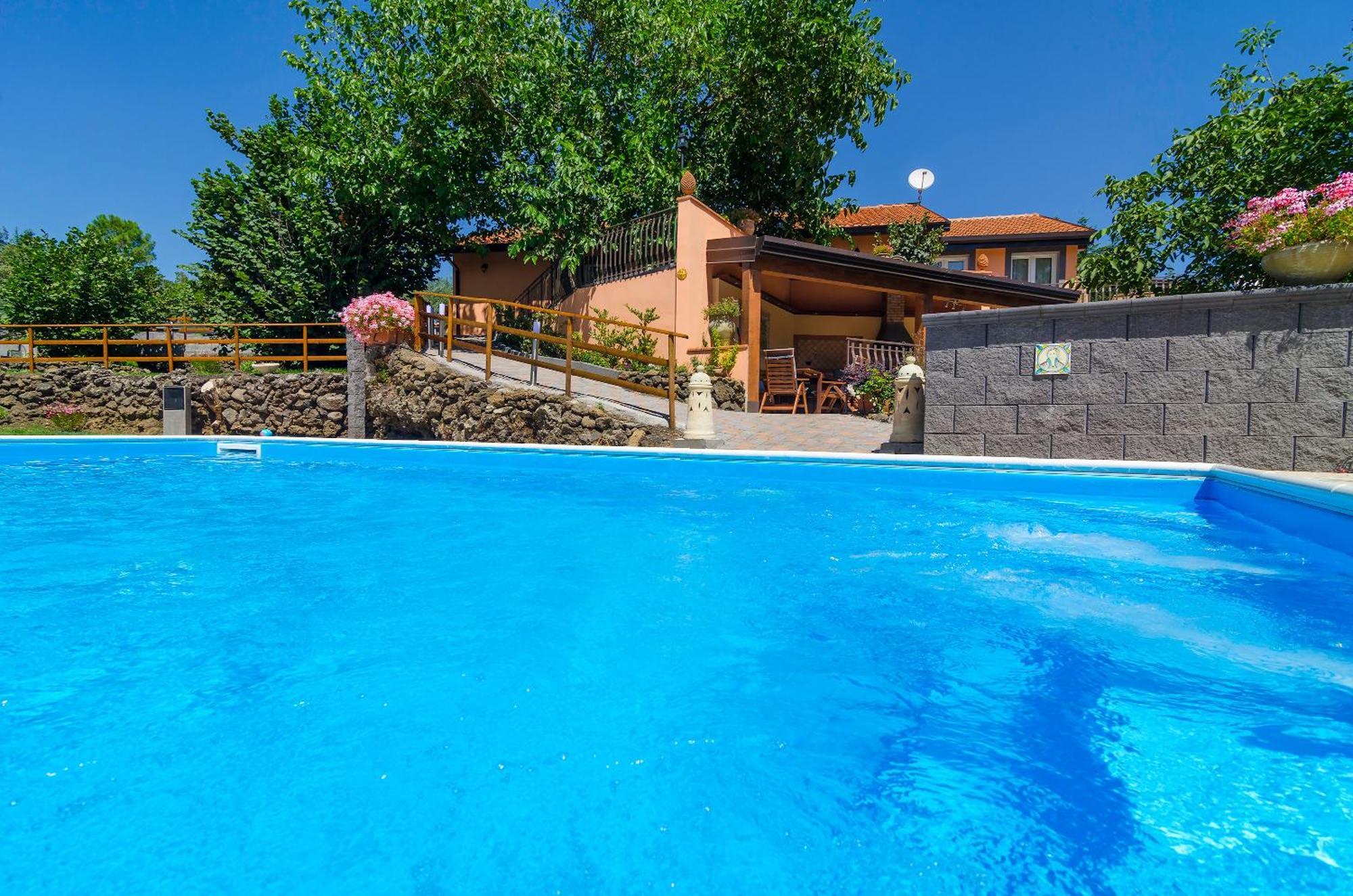 Villa Del Gelso Chalet Nel Parco Delletna Mascali Kültér fotó
